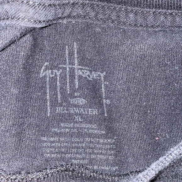 Guy Harvey Black Graphic Fish T-Shirt - Picture 4 of 6